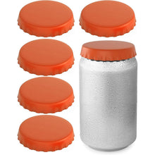 Load image into Gallery viewer, 6-Pack: Silicone Can Lids Fits Standard Soda Cans
