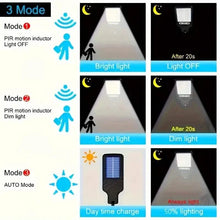 Load image into Gallery viewer, 6-Pack: Solar Powered Motion Sensor Outdoor Garden Light with 108 COB LED Lights
