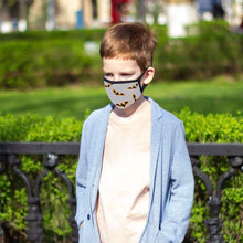 Load image into Gallery viewer, 6-Pack: Two-Layer Reusable Halloween Kids Face Mask With Adjustable Earloop

