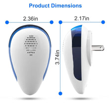 Load image into Gallery viewer, 6-Pack: Ultrasonic Pest Repeller Indoor Plug in Bug Repellent

