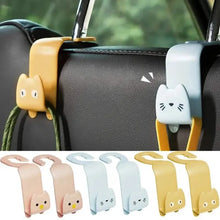 Load image into Gallery viewer, 6-Pack: Universal Car Seat Hanger Hooks Cute Cartoon Double-hook
