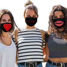 Load image into Gallery viewer, 6-Pack: Valentines Fun Super Soft Reusable Non-Medical Face Masks
