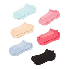 Load image into Gallery viewer, 6-Pairs: Cover Girl Womens Low Cut/No Show Socks
