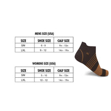 Load image into Gallery viewer, 6-Pairs: Ultra V-Striped Ankle Compression Socks
