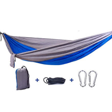 Load image into Gallery viewer, 6-Piece: 2-Person Portable Hammock Set
