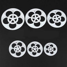 Load image into Gallery viewer, 6-Piece: Baking Mold Fondant Cake Sugarcraft Rose Flower Cookie
