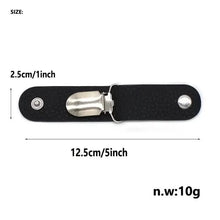 Load image into Gallery viewer, 6-Piece: Hat Clip for Summer Travel on Bag Luggage PU Leather Hat
