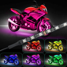 Load image into Gallery viewer, 6-Piece: Motorcycle LED Light Strips
