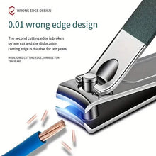 Load image into Gallery viewer, 6-Piece: Nail Clipper Set with Zipper Travel Case
