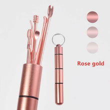 Load image into Gallery viewer, 6-Piece: Portable Stainless Steel Ear Pick Set
