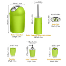 Load image into Gallery viewer, 6-Piece Set: Bathroom Accessories
