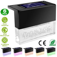 Load image into Gallery viewer, 6-Piece: Solar Powered Acrylic Bubbles Decorative Deck Lights
