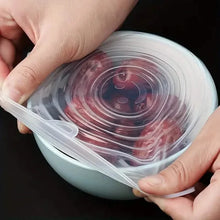 Load image into Gallery viewer, 6-Pieces: Reusable Durable Food Storage Bowl Lids
