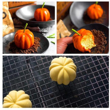 Load image into Gallery viewer, 6 Pumpkin Silicone Cake Mold For Chocolate Ice Cream Decorating Pudding Dessert Tools Bakeware Baking Silicone Cake Molds For Baking 3D Pumpkin Silicone Mold For Party
