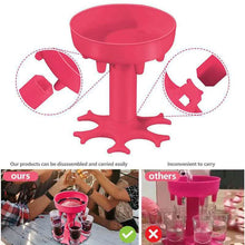 Load image into Gallery viewer, 6 Shot Glass Dispenser and Holder
