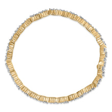 Load image into Gallery viewer, 14K Yellow Gold 4.00 Cttw Diamond Triangle Link Tennis Bracelet (H-I Color, I1-I2 Clarity) - 7" Inches
