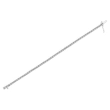 Load image into Gallery viewer, 14K White Gold 2.00 Cttw Prong Set Lab Grown Round Diamond Classic Tennis Bracelet (F-G Color, VS2-SI1 Clarity) - 7.25"
