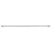 Load image into Gallery viewer, 14K White Gold 6.00 Cttw Lab Grown Diamond Classic Tennis Bracelet  - 7.25"
