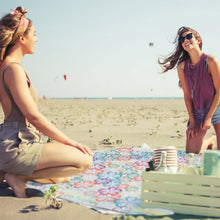Load image into Gallery viewer, 60" x 78" Foldable Waterproof Picnic Blanket with Strap
