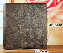 Load image into Gallery viewer, 600 Pockets 6 Inch Interleaf Type Big High Capacity Photo Album PU Leather Photo Albums Handmade DIY Commemorative Family Flower Memo Scrapbook Paper Baby Family Scrapbook Albums
