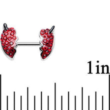Load image into Gallery viewer, 16G 1/4 Red Delicious Strawberry Double Helix Cartilage Earring
