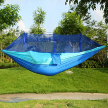 Load image into Gallery viewer, 600lbs Load 2 Persons Hammock with Mosquito Net

