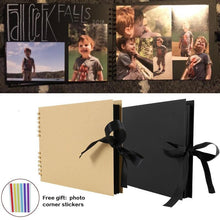 Load image into Gallery viewer, 60/80 Pages Photo Albums Scrapbook Paper  Craft Album Scrapbooking Picture Album for Wedding Anniversary Gifts Memory Scrapbook Albums Family Anniversary Gift For Couple
