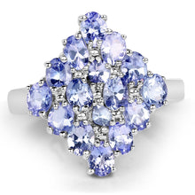 Load image into Gallery viewer, 2.72 Carat Genuine Tanzanite .925 Sterling Silver Ring
