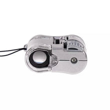 Load image into Gallery viewer, 60X Handheld Magnifying Glass Mini Pocket Microscope
