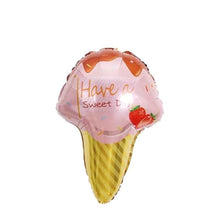 Load image into Gallery viewer, Big Popular Decorations Ballons in Donuts Lip Stick Ice Cream and Rainbow Style Balloons For Kids  Baby and Birthday Decorations Inflatable Helium
