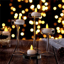 Load image into Gallery viewer, 6/12PCS Floating Candle Lights LED Floating Candles Flameless Tea Lights Warm Yellow Battery Operated Waterproof Decoration for Wedding Thanksgiving Christmas Waterproof Flameless on Water Candles LED Tea Light Wedding Party Decorative
