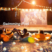 Load image into Gallery viewer, 6/12PCS Floating Candle Lights LED Floating Candles Flameless Tea Lights Warm Yellow Battery Operated Waterproof Decoration for Wedding Thanksgiving Christmas Waterproof Flameless on Water Candles LED Tea Light Wedding Party Decorative
