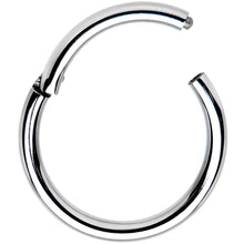 Load image into Gallery viewer, 14G 1/2 Solid G23 Implant Grade Titanium Hinged Segment Ring
