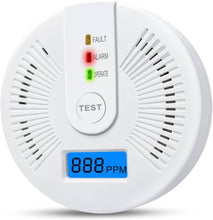 Load image into Gallery viewer, Portable Carbon Monoxide Detector – Battery-Operated CO Alarm
