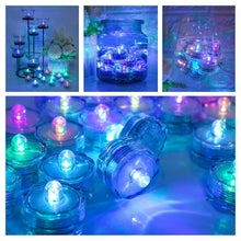 Load image into Gallery viewer, 6/24Pcs Flameless LED Candles Electric Fake Candle Battery Operated LED Tea Lights in Warm White for Wedding Table Festival Celebration Halloween Tea Light Creative Lamp Battery Powered Home Wedding Birthday Party Decoration Lighting
