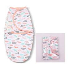Load image into Gallery viewer, Modern Cotton Summer Nwborn Swaddle Wrap Envelope Baby Blanket For Baby Kids
