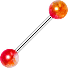 Load image into Gallery viewer, Multi Color Fun Fade Barbell Tongue Ring Set of 4

