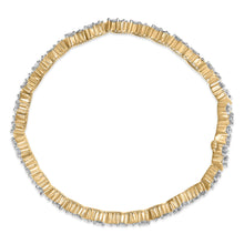 Load image into Gallery viewer, 14K Yellow Gold 4.00 Cttw Diamond Triangle Link Tennis Bracelet (H-I Color, I1-I2 Clarity) - 7" Inches
