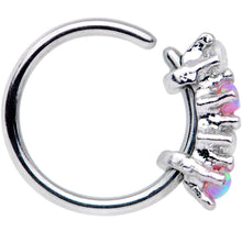 Load image into Gallery viewer, 20G 5/16  Synthetic Opal Staccato Seamless Circular Ring
