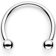 Load image into Gallery viewer, 16G 3/8 Teal Faux Opal Twisted Horseshoe and Clicker Set of 3
