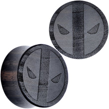 Load image into Gallery viewer, Licensed Marvel Deadpool Iron Wood Saddle Plug Set
