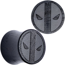 Load image into Gallery viewer, Licensed Marvel Deadpool Iron Wood Saddle Plug Set
