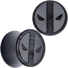 Load image into Gallery viewer, Licensed Marvel Deadpool Iron Wood Saddle Plug Set

