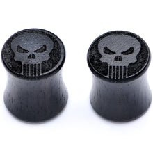 Load image into Gallery viewer, Licensed Marvel Punisher Iron Wood Saddle Plug Set
