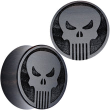 Load image into Gallery viewer, Licensed Marvel Punisher Iron Wood Saddle Plug Set
