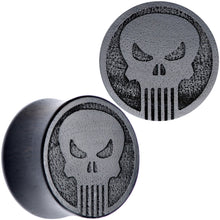 Load image into Gallery viewer, Licensed Marvel Punisher Iron Wood Saddle Plug Set
