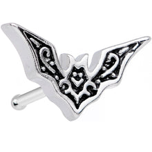 Load image into Gallery viewer, 20G 1/4 Halloween Bat Nose Bone
