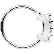 Load image into Gallery viewer, 20G 5/16 Clear CZ Gem Quartet Shine Seamless Circular Ring
