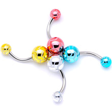Load image into Gallery viewer, Parade of Summer Zig Zag Party Pack Belly Ring Set of 4
