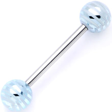 Load image into Gallery viewer, Pastel Stripes Party Barbell Tongue Ring Set of 4
